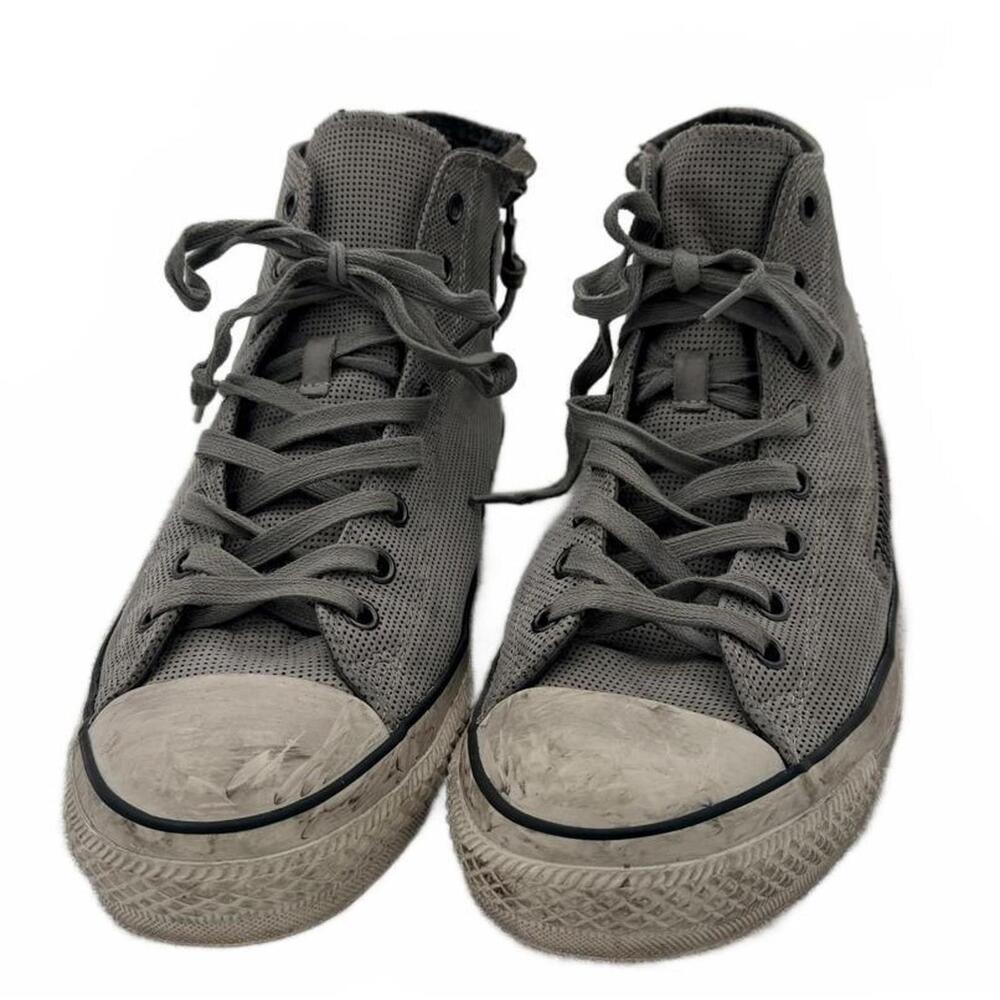 Converse x Varvatos Chuck Taylor Hi 151283C US12 Grey w/ Zip - Picture 4 of 9